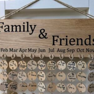 Family & Friends Birthday Calendar - Image 2