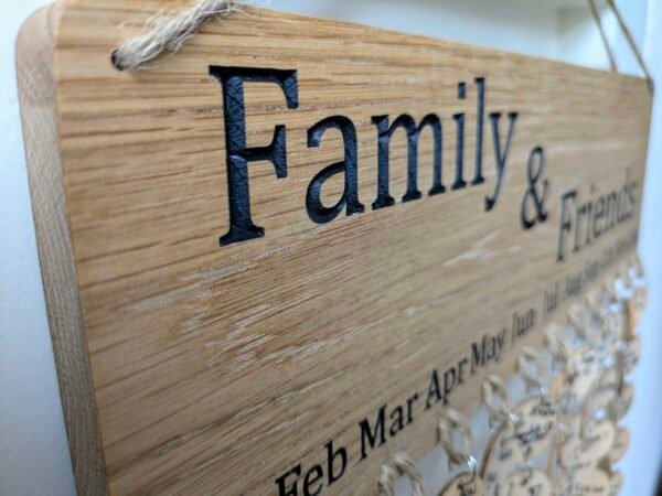 Family & Friends Birthday Calendar