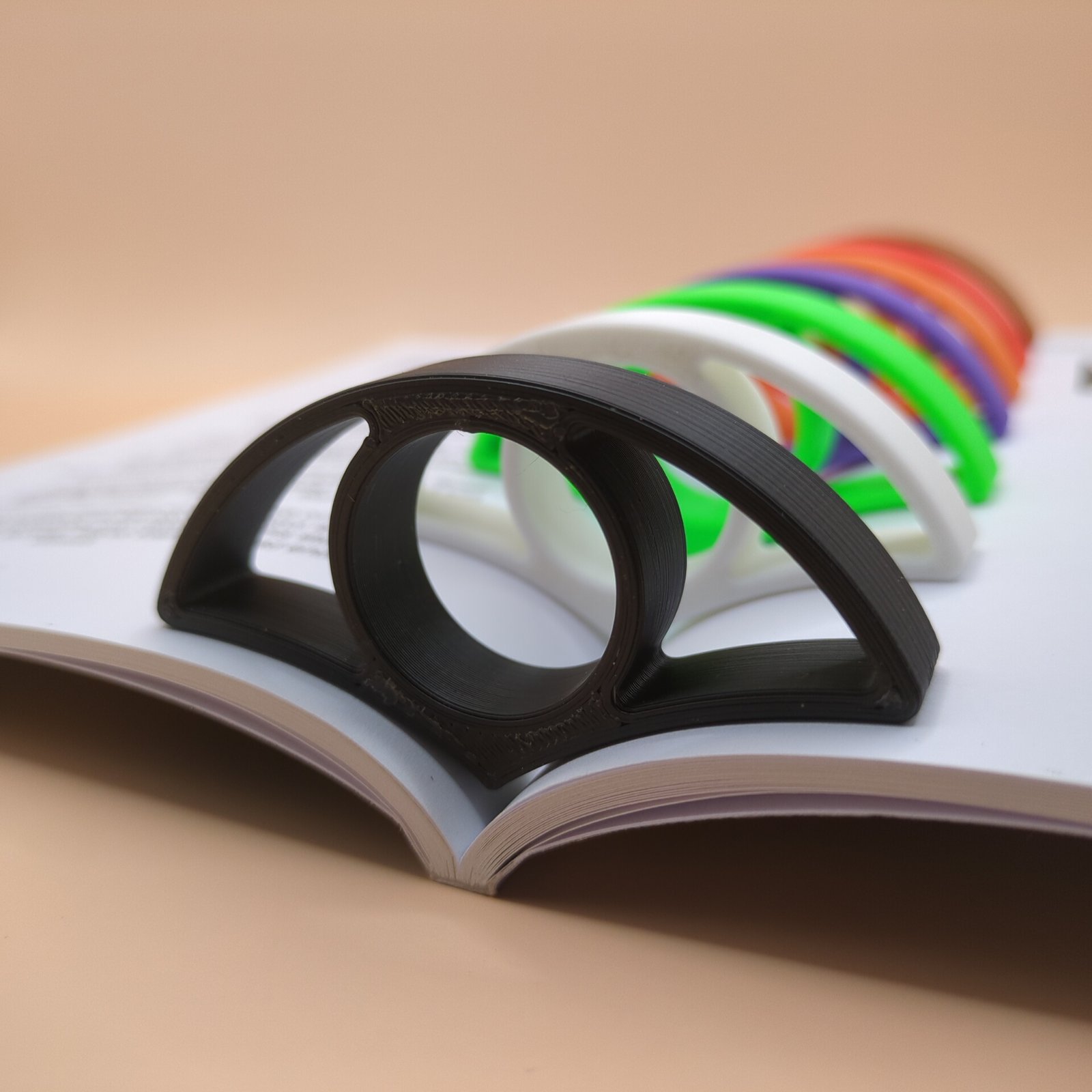 Thumb Page Holder, 3D Printed - Image 1