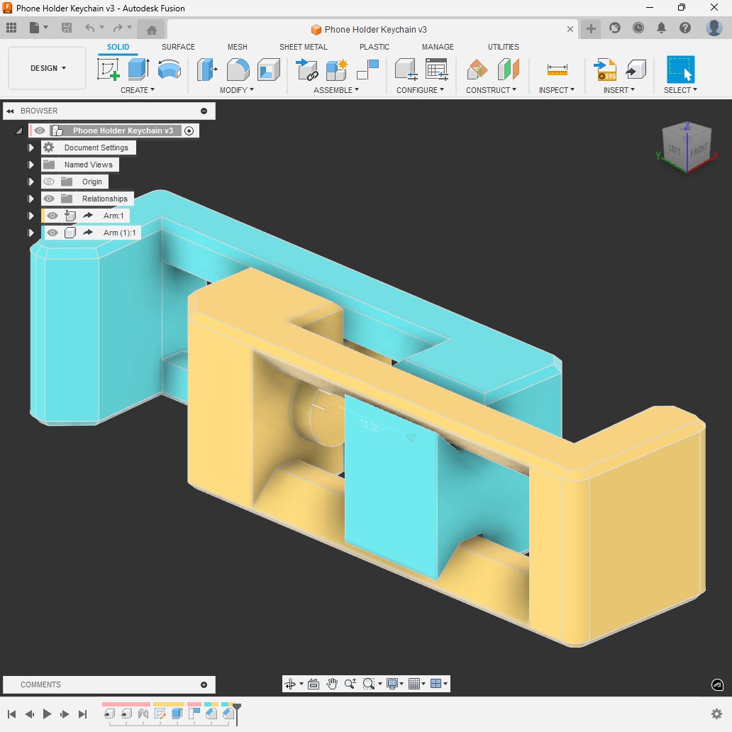 Phone Holder Keyring - Image 5