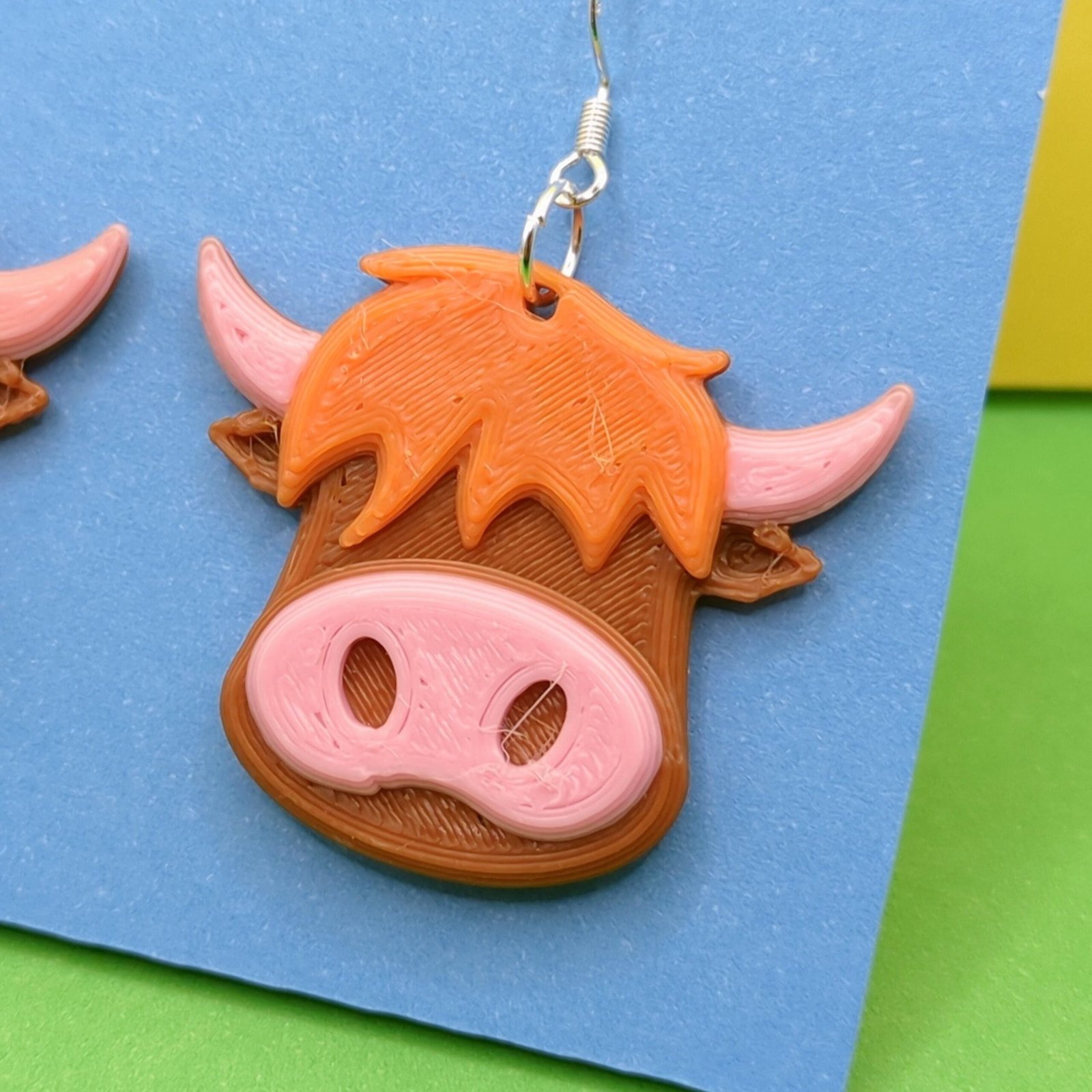Highland Cow Earrings - Image 2