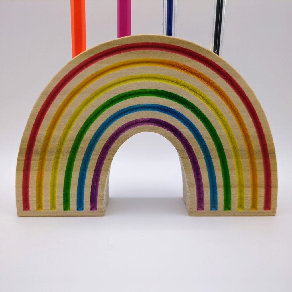 Rainbow Pen Holder