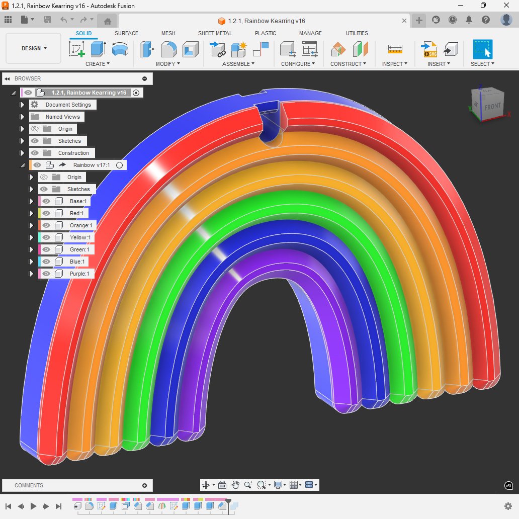 Rainbow Earrings - Image 4